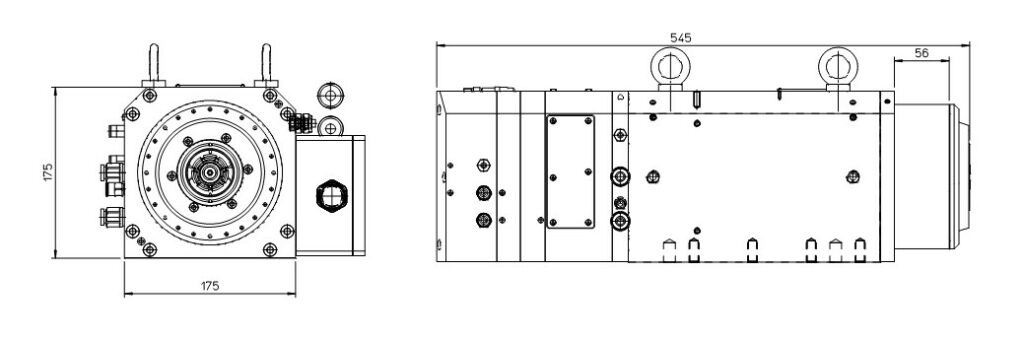 Ingombro per RA150/2270FP1HSKA63CRPDEN    