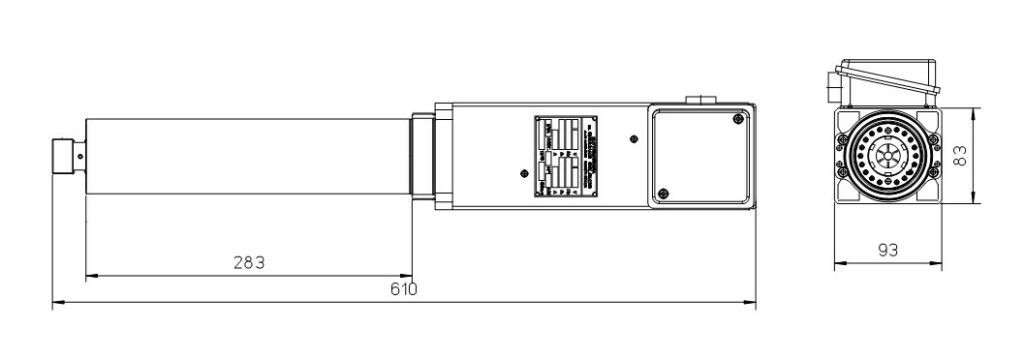 Ingombro per RV73/221SCPE25SX              