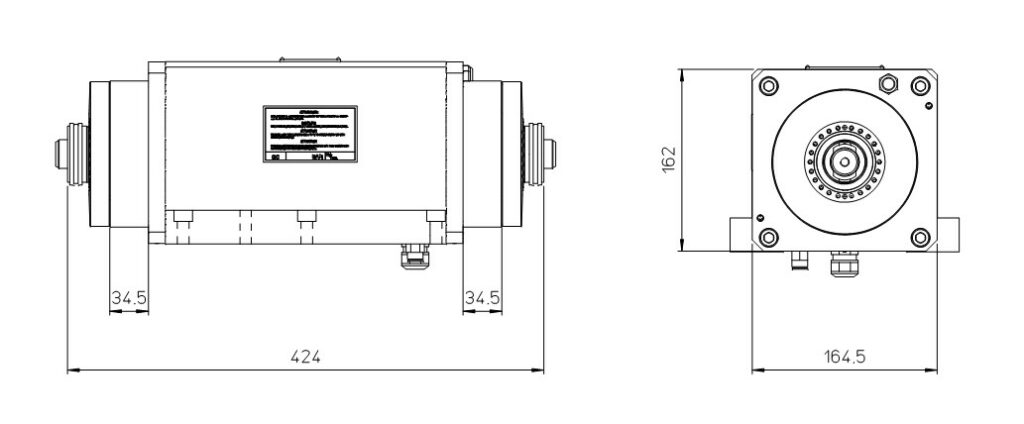 Ingombro per RC135/22FB3BIHSKC50       